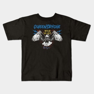 queensryche wild spirit Kids T-Shirt